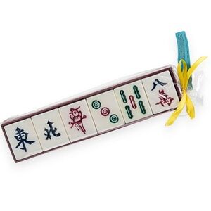 Mahjong Tile Guest Soaps with Ribbon